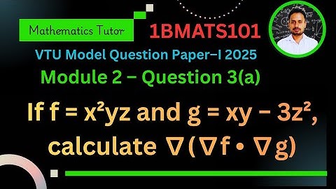 Vector calculus | gradient