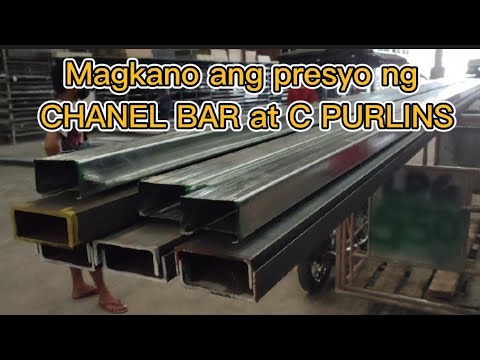 Video: Ano ang timbangin ng steel channel?