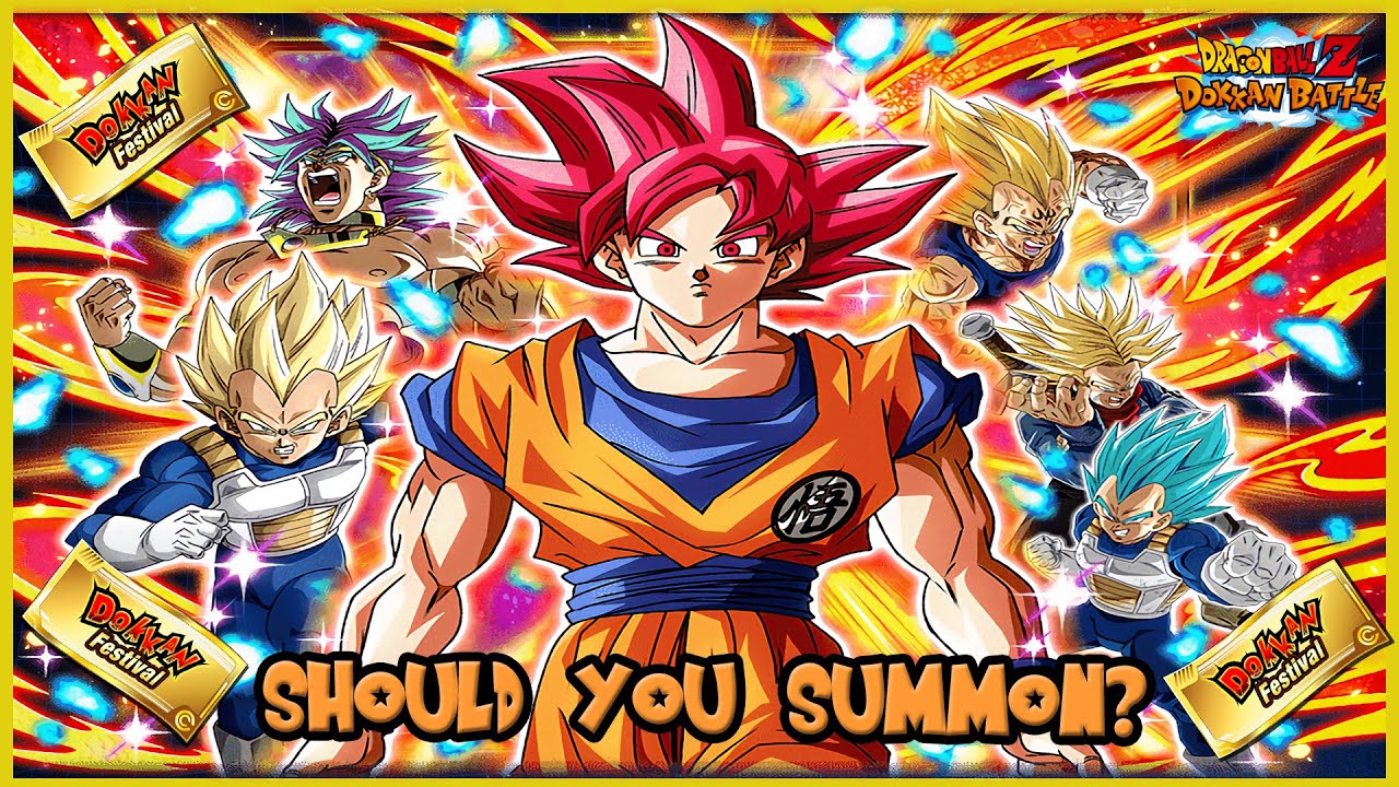 Saiyan Day] Dokkan Battle Releasing New Super Saiyan God Goku! Check Out  the Painstakingly Crafted Animations!!]