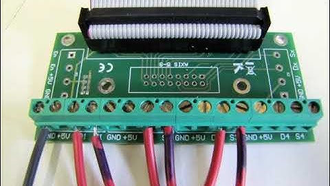 CNC USB Controller - connecting controller to drivers