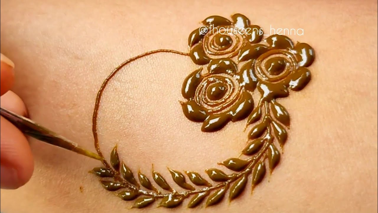 Easy Gulf Henna Tattoo Gulf Henna Design YouTube