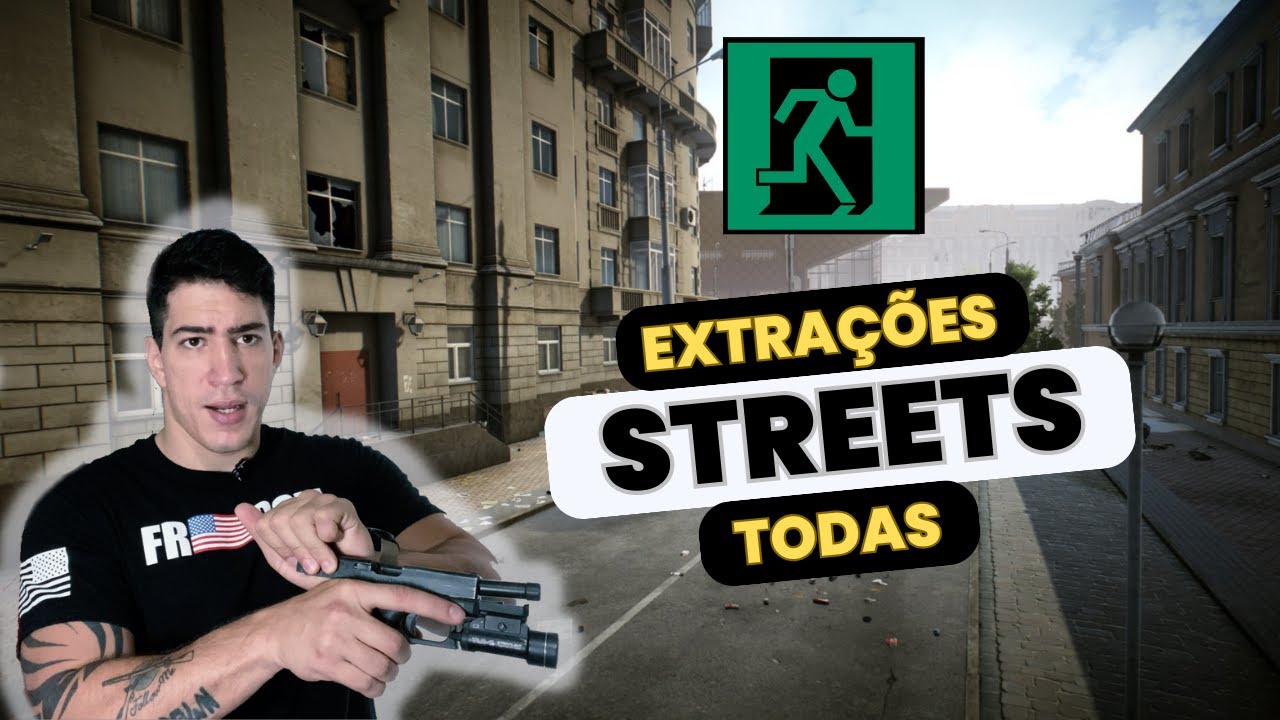 TODAS AS EXTRAÇÕES DA STREETS OF TARKOV #tarkov #extração #pmc #streetsoftarkov