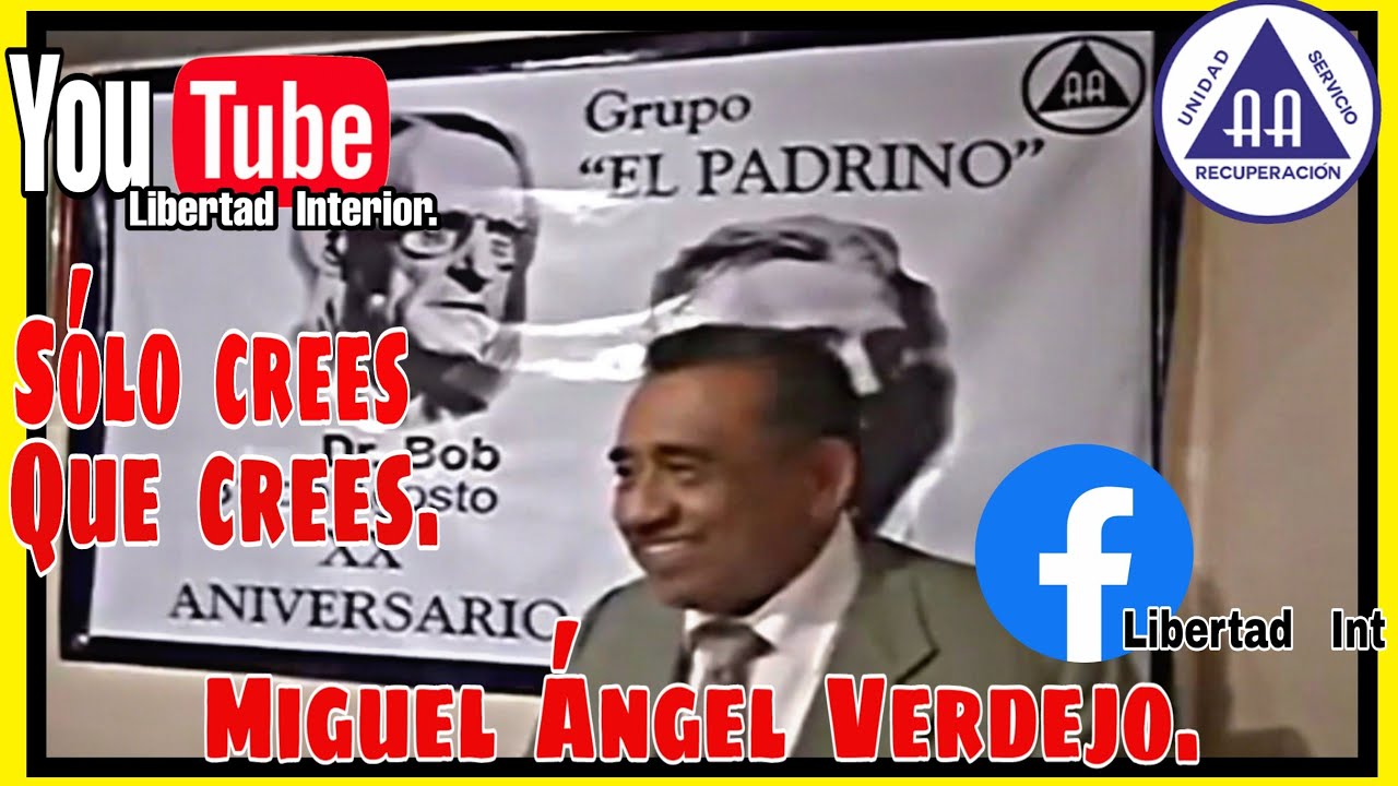 Miguel Ángel Verdejo, SÓLO CREES QUE CREES. Grupo EL PADRINO, año 2016.