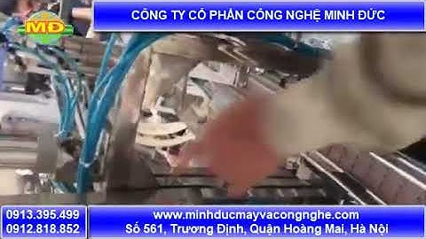 Chuyên chế tạo máy chiết rót đóng nắp chai Minh Đức