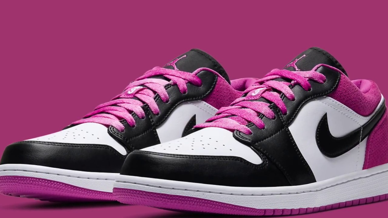 nike air jordan 1 low fuchsia