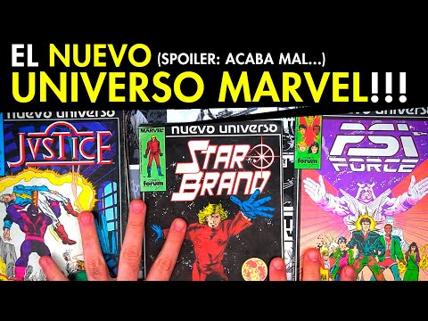 MARVEL FRACASANDO??? EL NUEVO UNIVERSO MARVEL (1986)!!!!!!!!! #comics #marvelcomics #nuevouniverso
