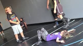 kids wrestling practice part 3