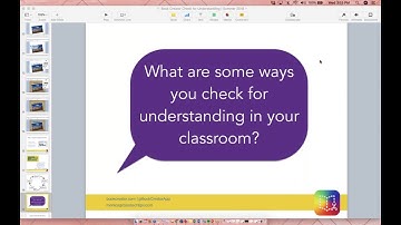 Check for Understanding with Book Creator