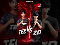 TEC VS ZD LAST ZONE BETTER MOMENT 🔥🔥#freefire #esports #viral #shorts #rhk