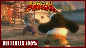 Kung Fu Panda - ALL LEVELS 100% - Dragon Warrior Difficulty | Xbox 360, PS2, PS3, Wii, PC | Longplay