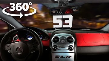 60 sec COUNTDOWN Timer ( v 593 ) 360° Video 1 min with sound effects 4k!