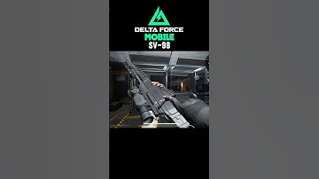 Delta Force Mobile SV-98 Sniper Rifle Loadout is Amazing 🤩