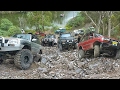 4x4 challenge 40inch tires vs the rest  unimog hill