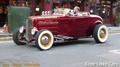 1932 Ford Roadster (Duvall Windshield) At London Concours 2020 Automotive Garden Party