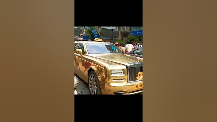 Gold rolls Royce In india 🇮🇳 #rollsroyce #shorts