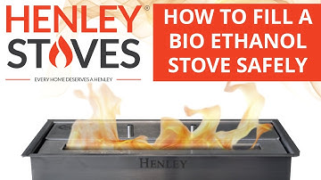 HOW TO - Properly Fill a Bio Ethanol Stove Safely