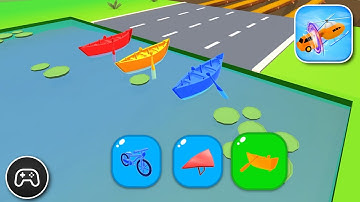 Shape Shifting - Gameplay Walkthrough Part 42 - Racing Game Levels 329-330 (iOS, Android)