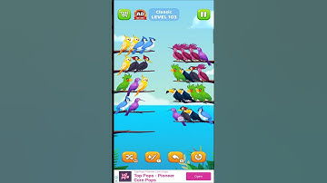 Bird Sort Puzzle l Classic Level 103 l Bird Sort Color Puzzle l Bird Sort Puzzle Challenge - Birds