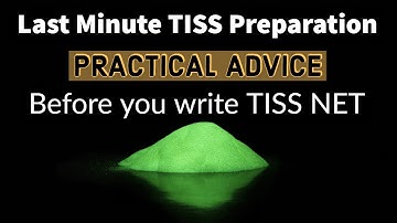 Practical Advice for TISSNET | TISSNET GK | Last Minute TISS NET Preparation| TISS HRM Course