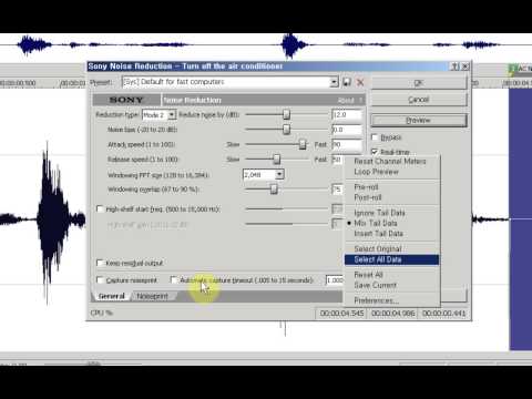 사운드포지 11 제25강 - 잡음 제거(Noise Reduction) 1