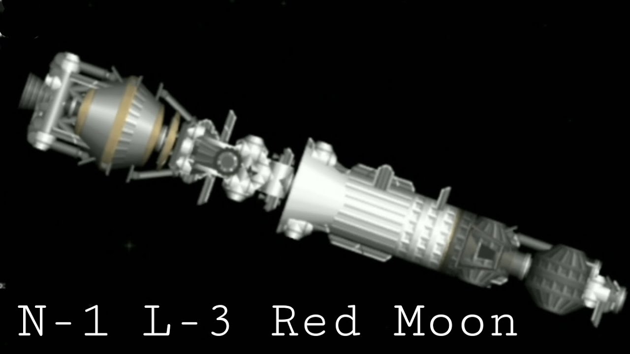 N-1 L3 Rocket launch, Red Moon Spaceflight simulator