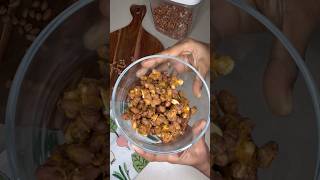 Crunchy masala peanut in oven - No oil fry - Bake to get a crispy evening snack recipe