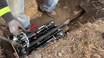 Running Pipe Under a 24ft Driveway