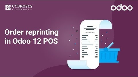 Odoo v12 - Order Reprinting in POS
