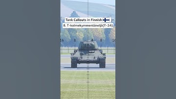 Tank Callouts in Finnish🇫🇮