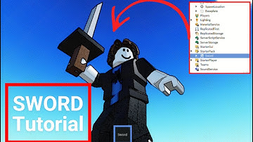 How to make a sword (or any tool!) In Roblox Studio