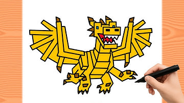 Como Dibujar a Dragon Cannelloni | Steal a Brainrot | ROBLOX