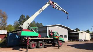 Köp Mobilkran Med Jibb Volvo N10 Essemko 8306 Kran På Klaravik
