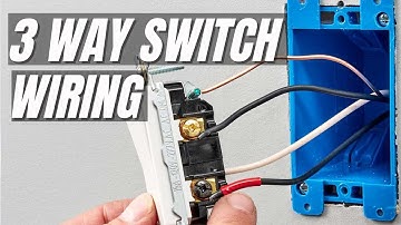 3 Way Light Switch Wiring (Smart Switch or Regular)