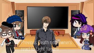Previous Death Note Owners React To Light Yagami Original Gcrv Major Spoilers Warning