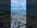 View of Paris from top of Eiffel Tower #eiffeltower #paris #europe #part1