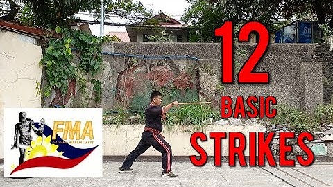12 BASIC STRIKES | Arnis