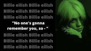 best of Billie eilish s advice a compilation of Billie s best quotes tiktok thep