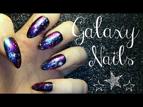 Easy Galaxy Nail Tutorial