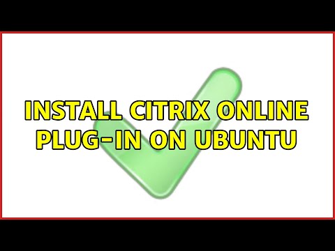 Ubuntu: Install Citrix Online Plug-in on ubuntu