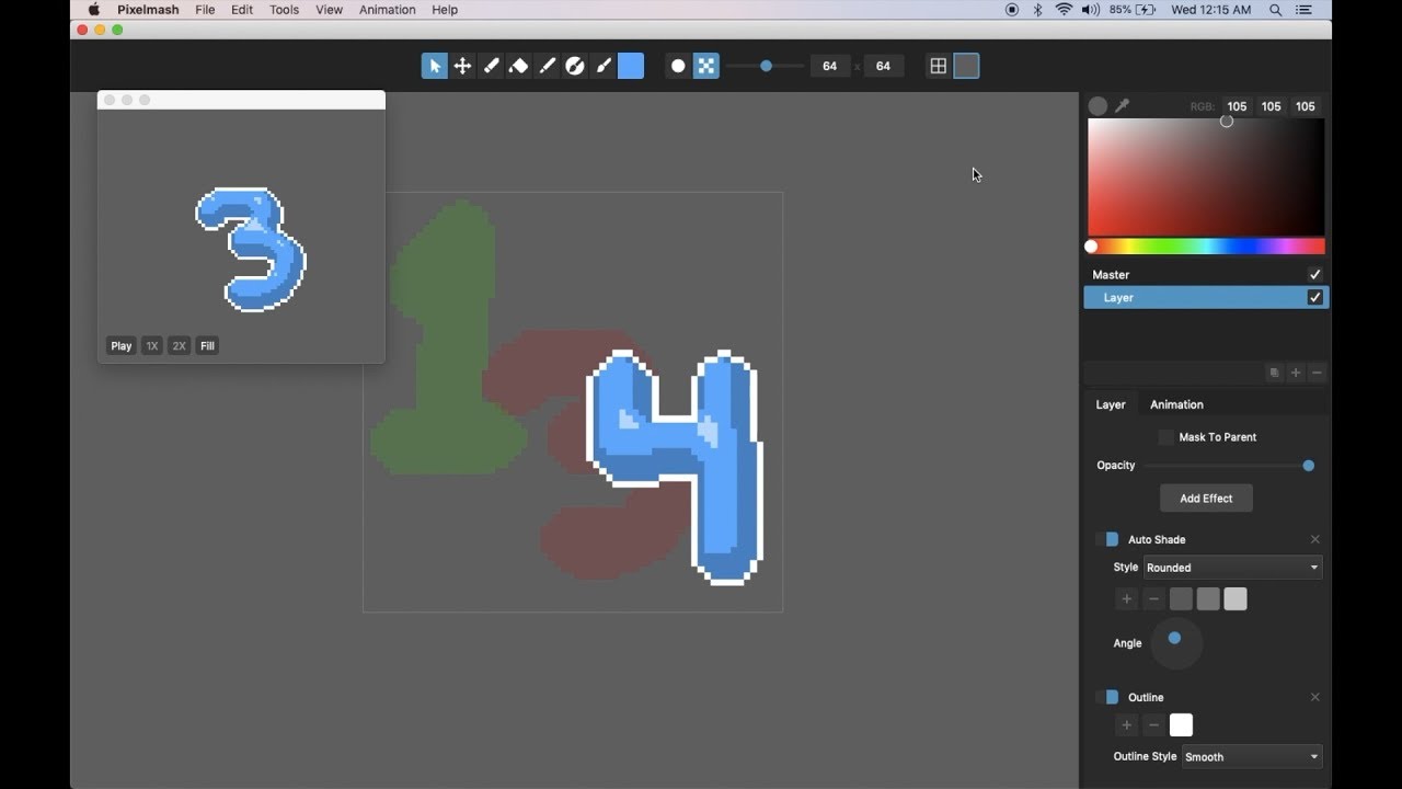 Pixelmash 1.1.00 Feature Preview - Major Animation Update! - YouTube