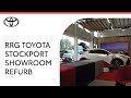 RRG Toyota Stockport Showroom Refurbishment