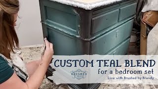 How to Use Chalk Paint on Furniture - Chantel's Custom Creations