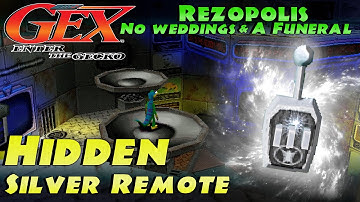 Hidden Silver Remote | No Weddings and a Funeral - Rezopolis | Gex: Enter the Gecko