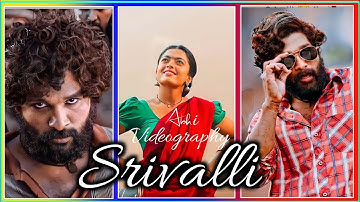 #Srivalli l Hindi Status l #Pushpa l#Allu Arjun l WhatsApp Status l