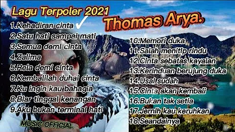 FULL ALBUM THOMAS ARYA.//KEHADIRAN CINTA.(SLOW ROCK)