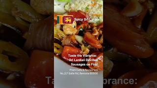 Taste the Vibrance: Sri Lankan Devilled Sausages on Fire shorts