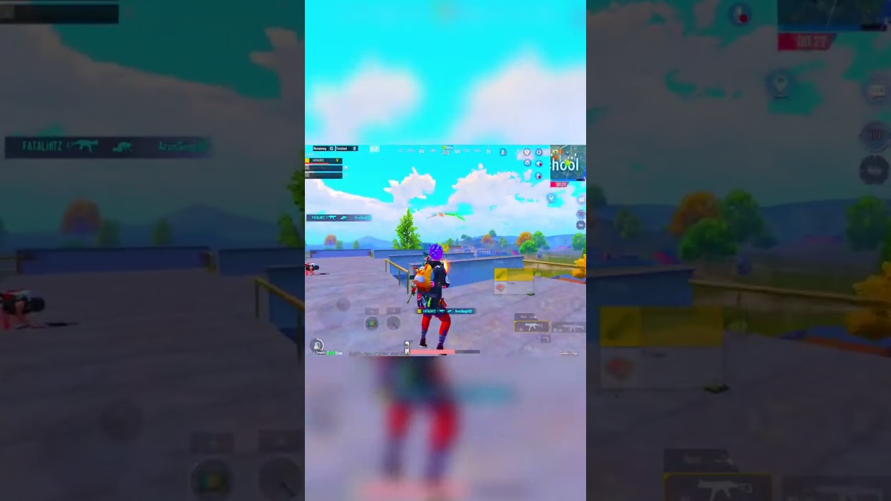 Best Smoke Trick in School Apartment Pubg Mobile Bgmi 