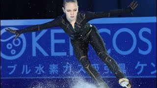 Sasha Trusova supreme quad lutz..русский ракет#quadqueen #olympics #figureskating #alexandratrusova
