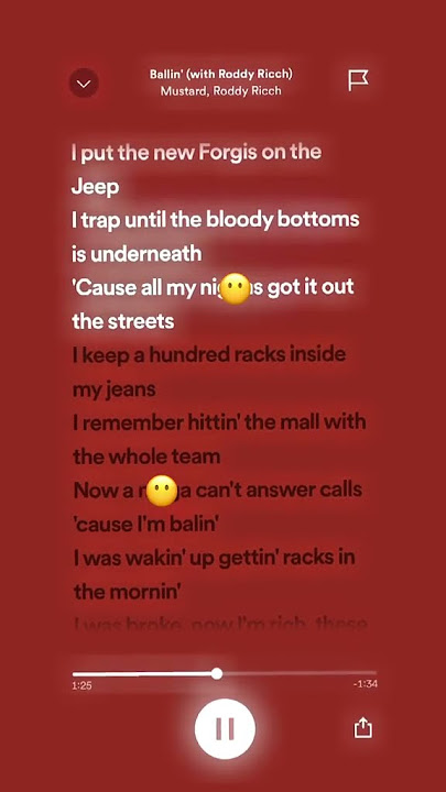 Ballin - Mustard ft Roddy Rich