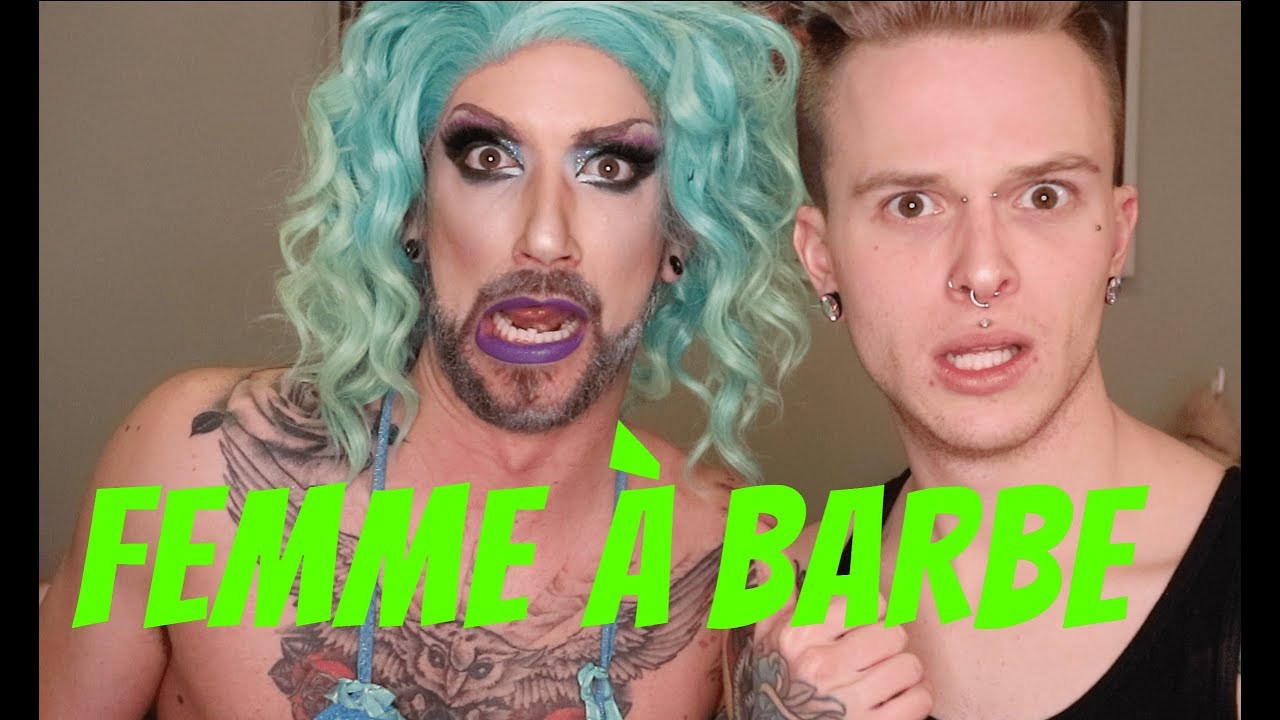 Maquillage de Femme à Barbe